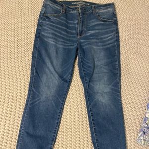 American eagle high waisted jeggings size 14